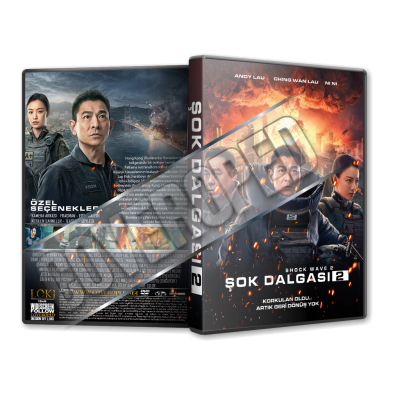 Şok Dalgası 2 - Shock Wave 2 - ( Chak dan juen ga 2 ) - 2020 Türkçe Dvd Cover Tasarımı 